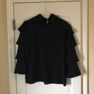 Lord & Taylor Black Blouse